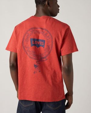 Levi's Relaxed Fit Graphic Tee - Red