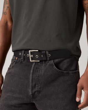Levi's Maverick Eyelet Belt - Black