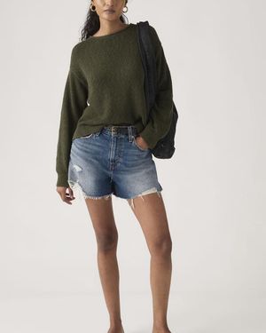 Levi's Ribcage Shorts - Blue