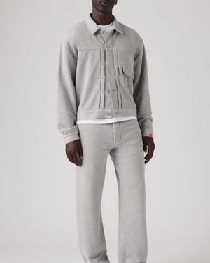 Levi's X Beams X Loopwheeler Super Wide Trousers - Grey