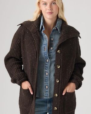 Levi's Alya Oversized Jumper Cardigan - Black