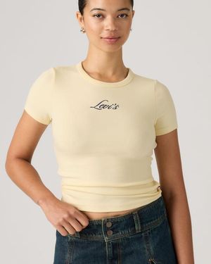 Levi's T Shirt Hayes Con Stampa - Rosso