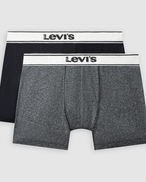 Levi's Vintage Boxer Brief 2 Pack - Black