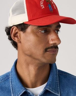Levi's Saddleman Trucker Cap - Blue