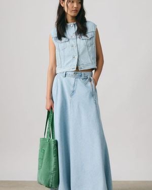 Levi's Xl Lightweight Skirt - Blue