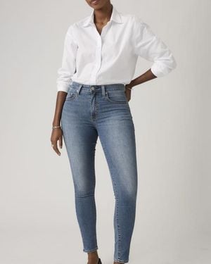 Levi's Jeans 721 Skinny A Vita Alta Lightweight - Blu