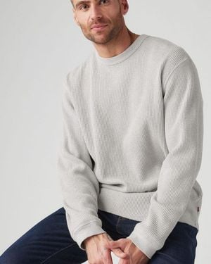 Levi's Long Sleeve Relaxed Thermal Tee - Grey