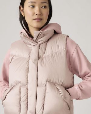 Levi's Western Bubble Vest - Pink