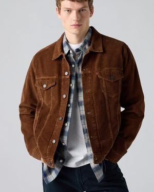 Levi's Corduroy Trucker Jacket - Marrone