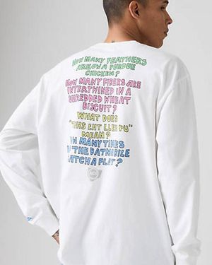 Levi's Long Sleeve De La Soul Band Tee - White