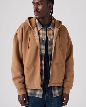 Levi's Sweat À Capuche Ourlet Droit - Multicolore
