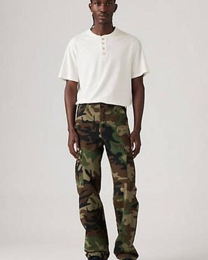 Levi's Xx Cargo Straight Trousers - Natural
