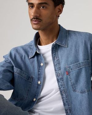 Levi's Mariposa Worker Shirt - Blue