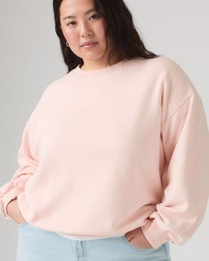 Levi's Everyday Crewneck Sweatshirt (Plus Size) - Natural