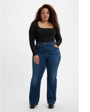 Levi's 725tm High Rise Bootcut Jeans (plus Size) - Black