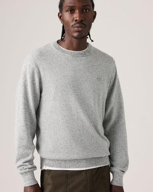 Levi's Lightweight Housemark Sweater - Gris