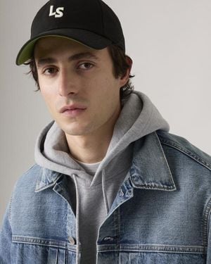 Levi's Cappellino Con Monogramma - Nero