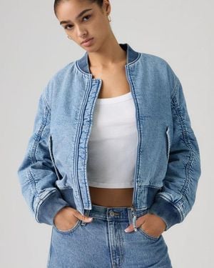 Levi's Scout Western Bomber Jacket - Blue