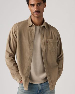 Levi's Corduroy Classic Pocket Standard Fit Shirt - Bruin