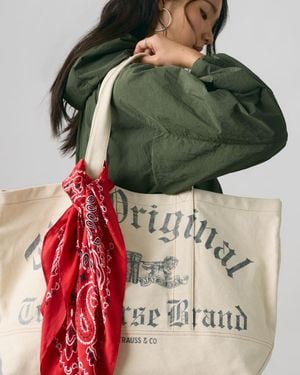 Levi's Xl Graphic Tote Bag - Multicolor