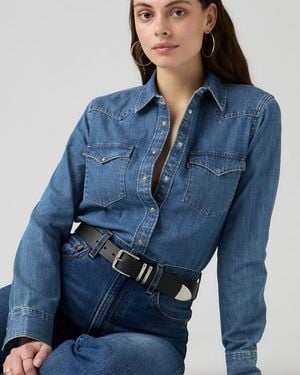 Levi's Heritage Western Denim Shirt - Blue