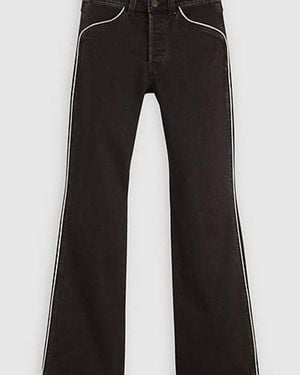 Levi's Jeans Wedgie Bootcut Con Profili - Nero