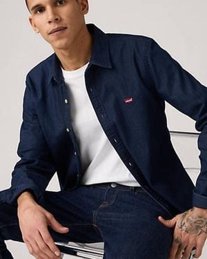 Levi's Battery Housemark Slim Fit Shirt - Blue