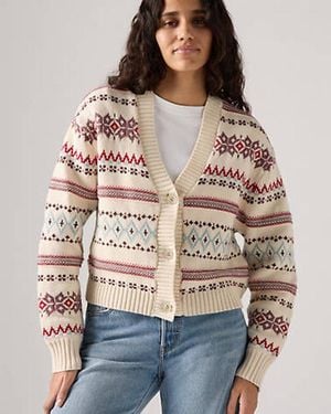 Levi's Gala Fairisle Cardigan - Black