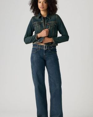 Levi's Superlow Loose Jeans Met Riem - Blauw