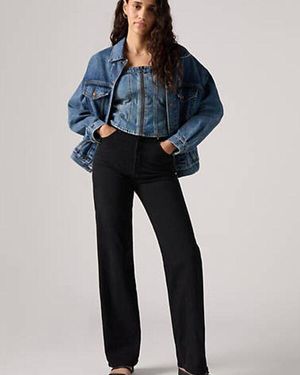 Levi's Jeans Ribcage Full Length - Nero