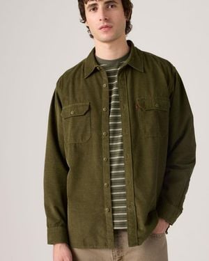Levi's Jackson Corduroy Worker Overshirt - Verde