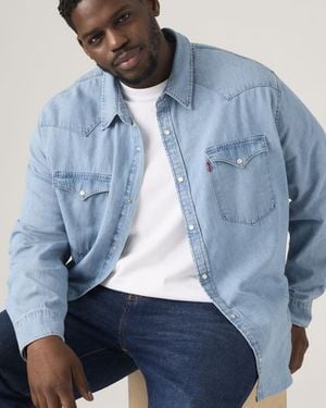 Levi's Classic Western Shirt (Big & Tall) - Blue