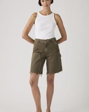 Levi's Baggy Dad Utility Shorts - Natural