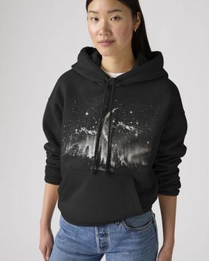 Levi's Sudadera Con Capucha Estampada Salinas - Negro