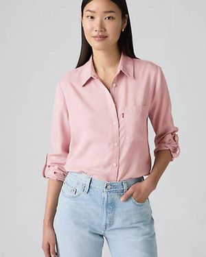 Levi's Chemise Fonctionnelle Darlene - Rouge