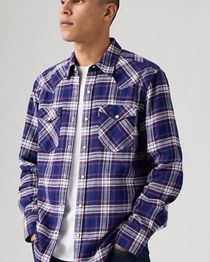 Levi's Barstow Standard Fit Western Shirt - Blue