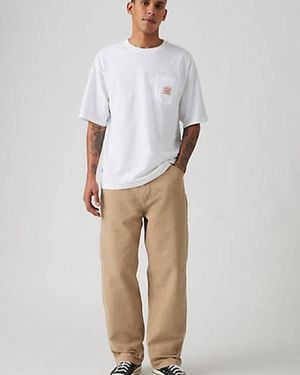 Levi's 568 Loose Straight Carpenter Trousers - Brown