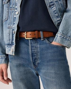 Levi's Finn Feather Edge Belt - Blue
