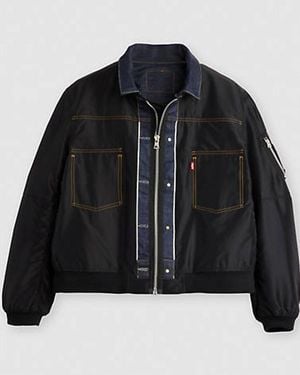 Levi's X Sacai Denim X Nylon Twill Omkeerbare Blouson - Zwart