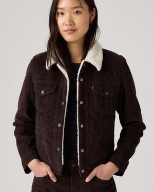 Levi's Original Sherpa Trucker Jacket - Schwarz