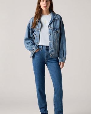 Levi's 724 High Rise Straight Jeans - Blue