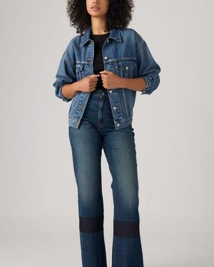 Levi's Jeans A Zampa Con Coulisse - Blu