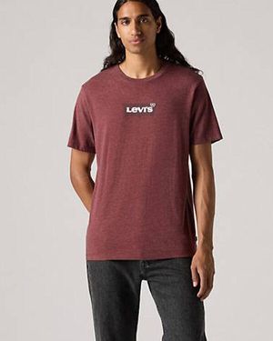 Levi's T Shirt Classic Stampata - Rosso
