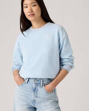 Levi's Graphic Heritage Sport Crewneck Sweatshirt - Blue