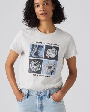 Levi's The Perfect Tee - Blanco