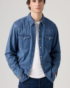 Levi's Barstow Standard Fit Western Shirt - Blu