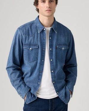 Levi's Barstow Standard Fit Western Shirt - Blue
