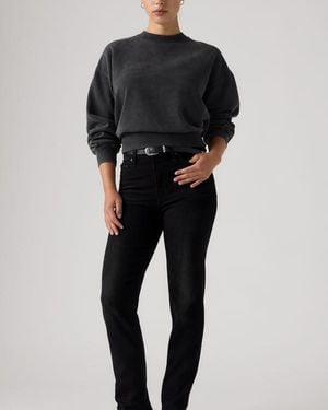 Levi's 722 High Rise Slim Jeans - Black