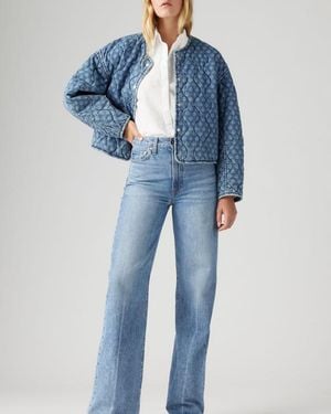 Levi's Ribcage Wide Leg Jeans - Blue