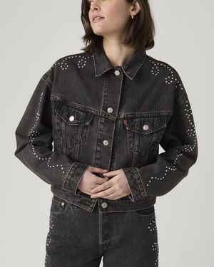 Levi's Bejeweled 90S Trucker Jacket - Black
